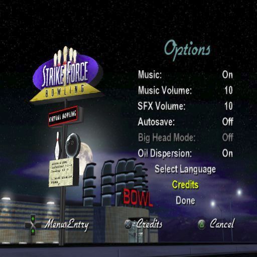 Strike Force Bowling screenshot 3 for Playstation 2